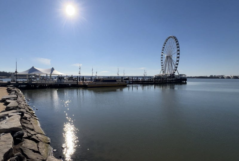 National Harbor Maryland and the Capitol Wheel