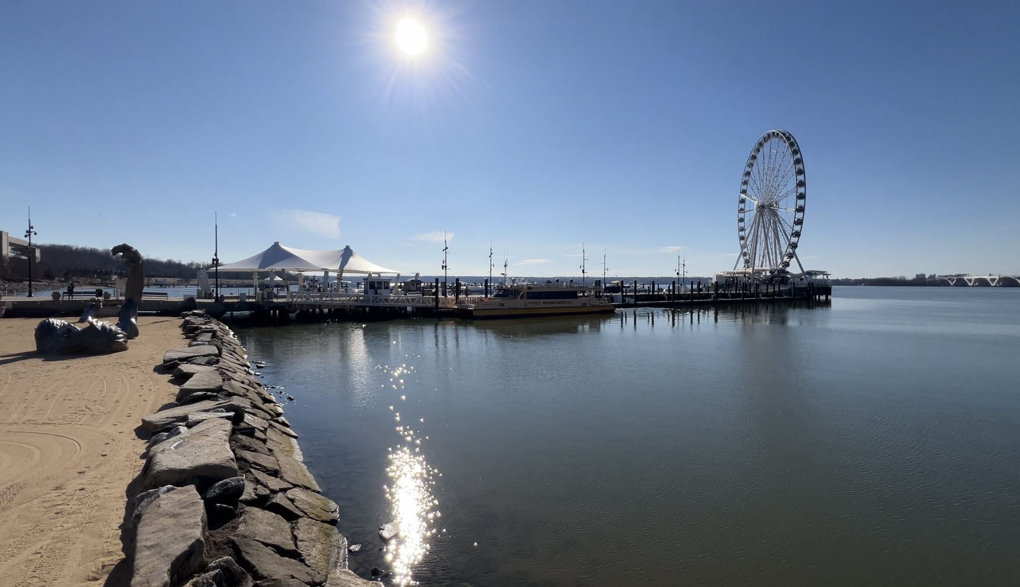 National Harbor Maryland and the Capitol Wheel